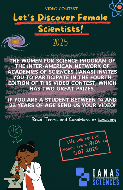 Call for Entries: 2025 “Let’s Discover Female Scientists” Video Contest